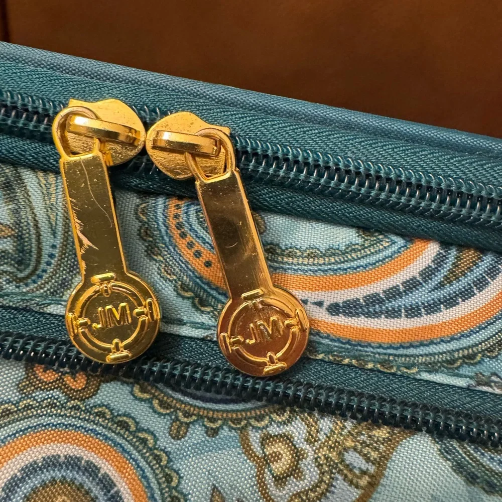 Joy Mangano JM expandable travel jewelry “jewel kit duo”  organizer carrier